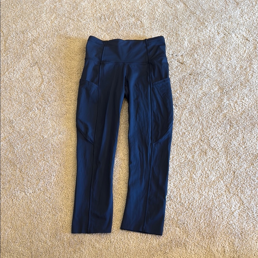 lululemon athletica Navy Cropped Pants